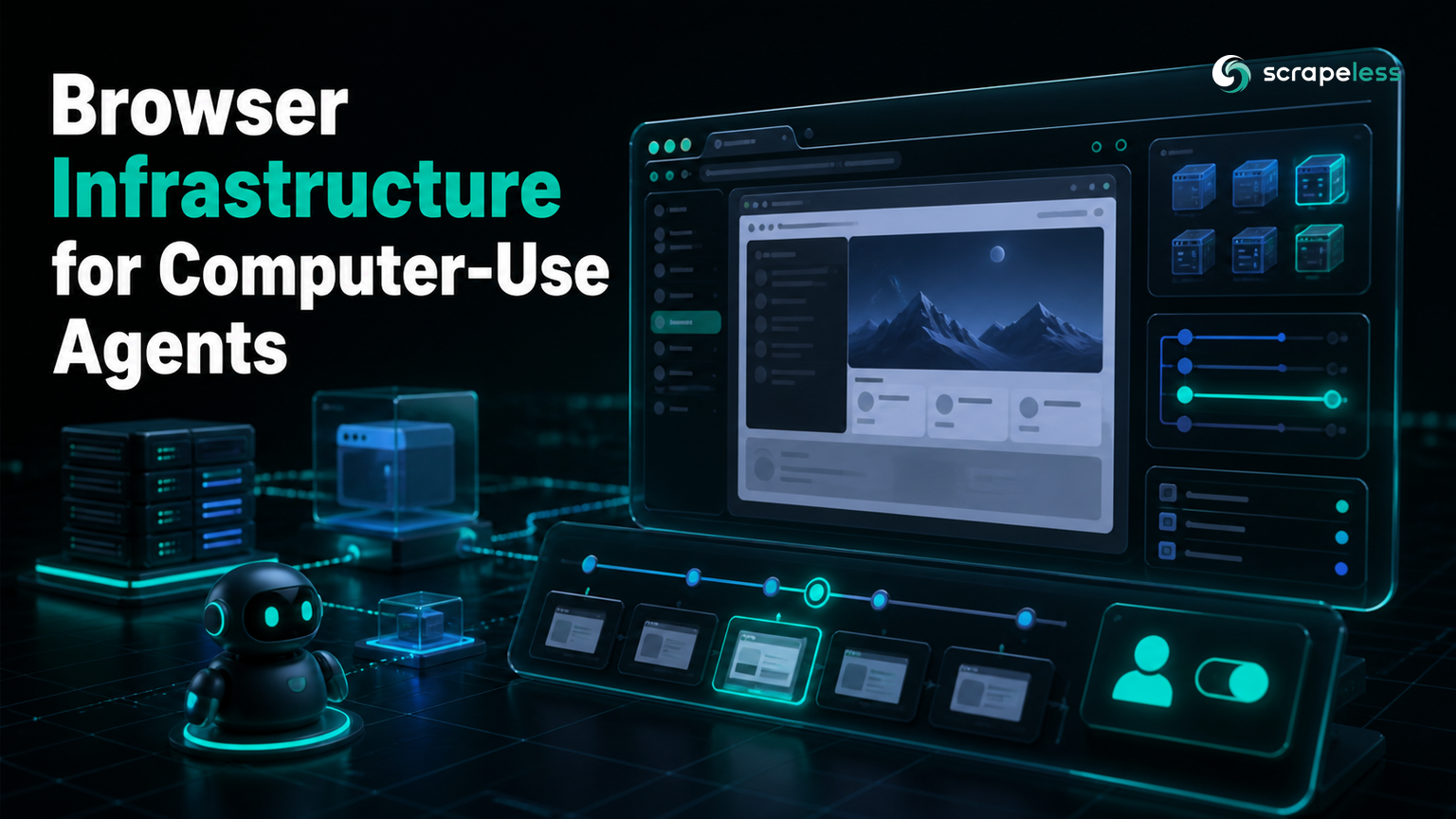 Browser infrastructure architecture for computer-use agents
