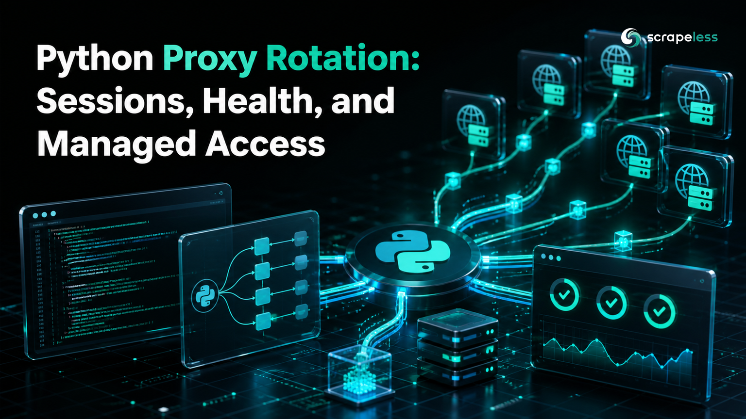 Python Proxy Rotation Sessions Health and Managed Access